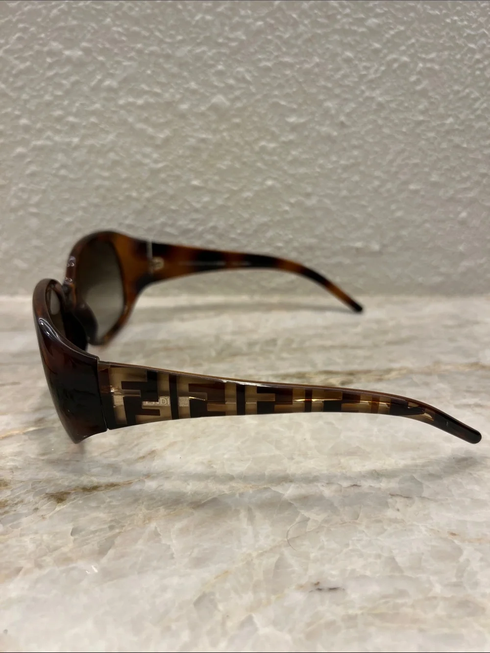 Fendi Tortoiseshell Sunglasses with Brown Gradient Lenses